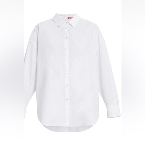 Marina Rinaldi Sport White Cotton Casacca (Tunic) US Size 20 New - Picture 3 of 11